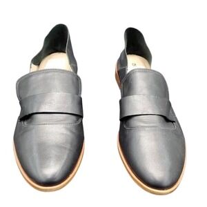 Blind Faith Leather Loafers Black Slip On Casual Comfort Dress Shoes 8.5 M‎
